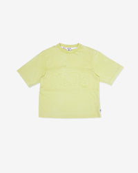 Junior Overdyed Gcds Logo Band T-Shirt: Boy T-shirts Lime | GCDS Spring/Summer 2023